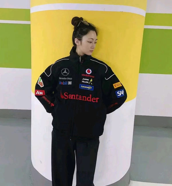 Mercedes Vintage Jacket - Fully Embroidered