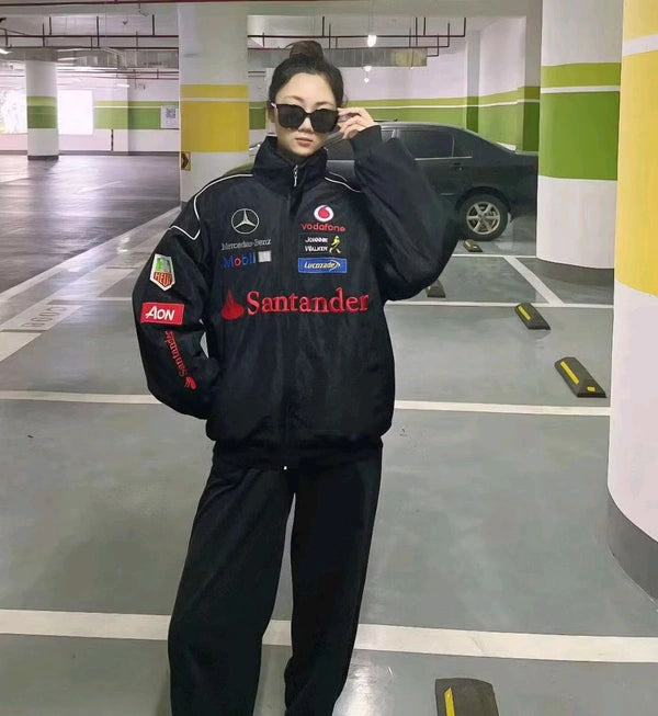 Mercedes Vintage Jacket - Fully Embroidered