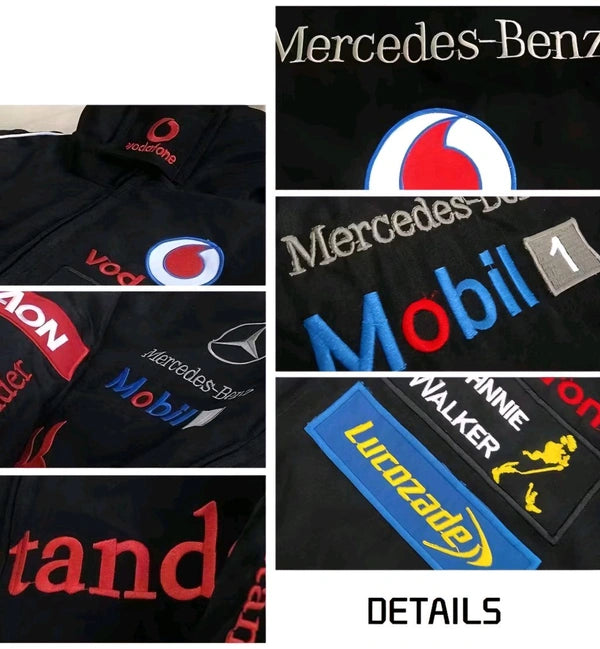 Mercedes Vintage Jacket - Fully Embroidered