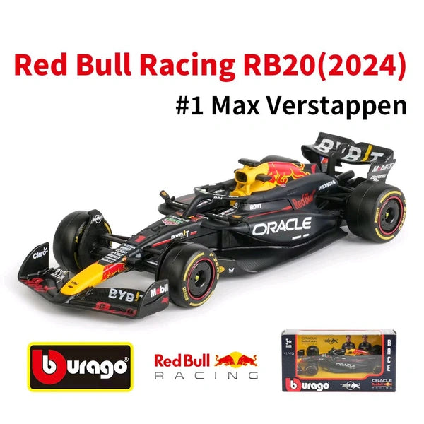 Bburago 1:43 2024 Red Bull Racing RB20 Model Car