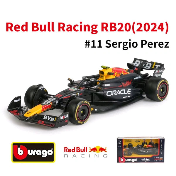 Bburago 1:43 2024 Red Bull Racing RB20 Model Car