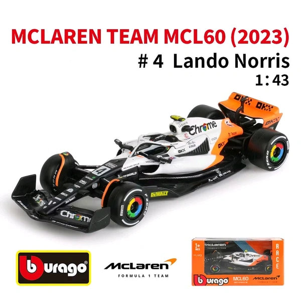 Bburago 1:43 2023 McLaren MCL60 Monaco GP Livery