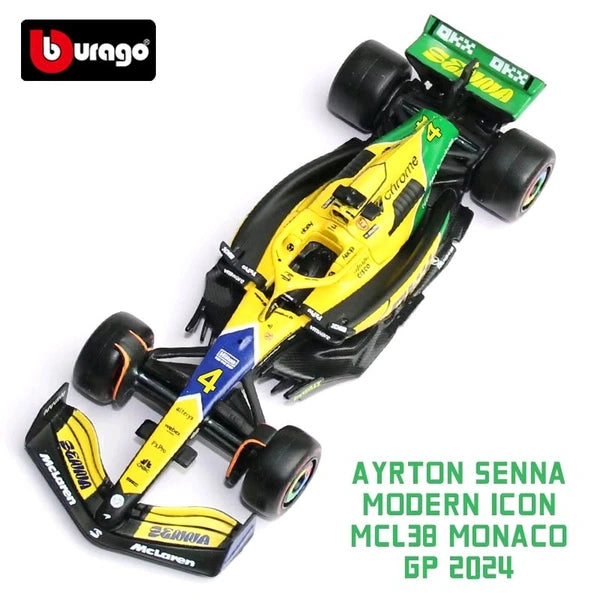 Bburago 1:43 2024 McLaren MCL38 Monaco GP Special Livery