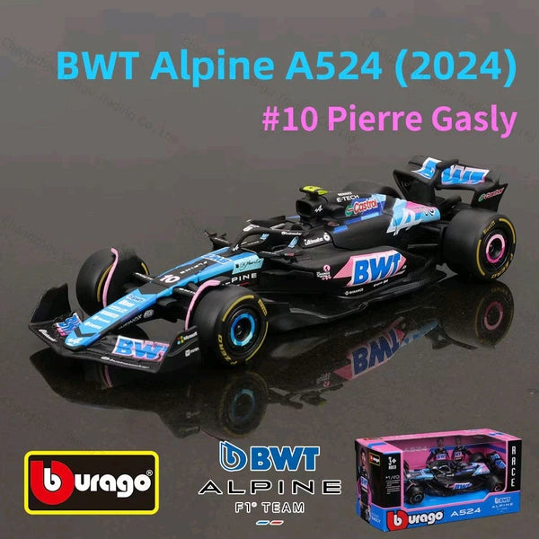 Bburago 1:43 2024 Alpine A523 - Japanese GP Livery
