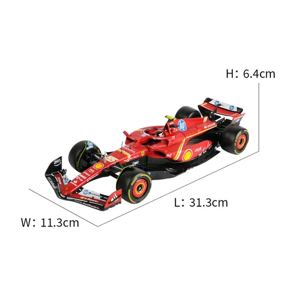Bburago 1:18 2024 Scuderia Ferrari SF24 Model Car