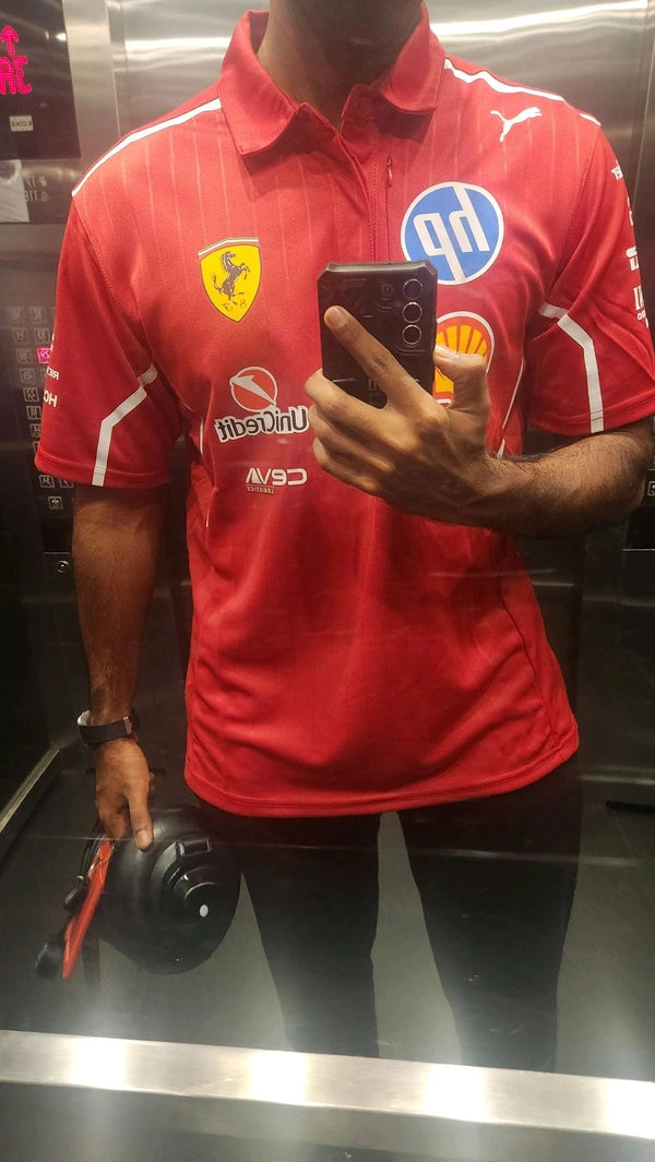 2025 Scuderia Ferrari Team Polo