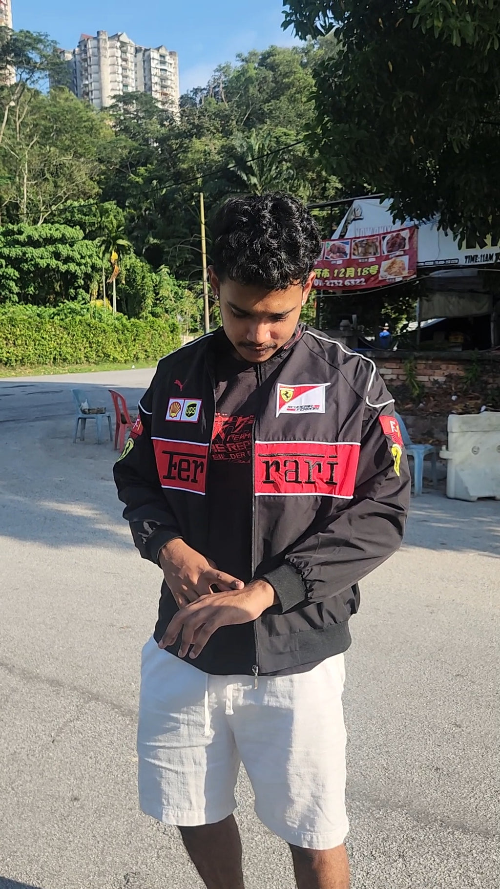 Ferrari Vintage Embroidered Jacket