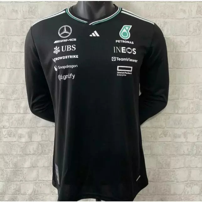 2025 Mercedes Team Wear Long Tee