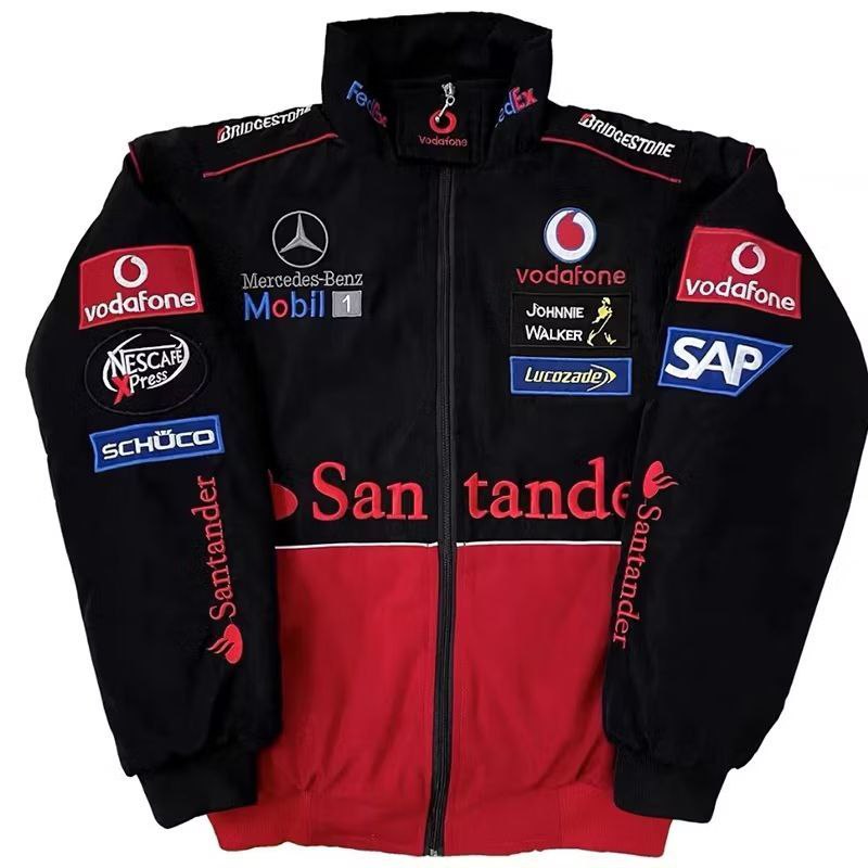 Mercedes Vintage Jacket - Fully Embroidered