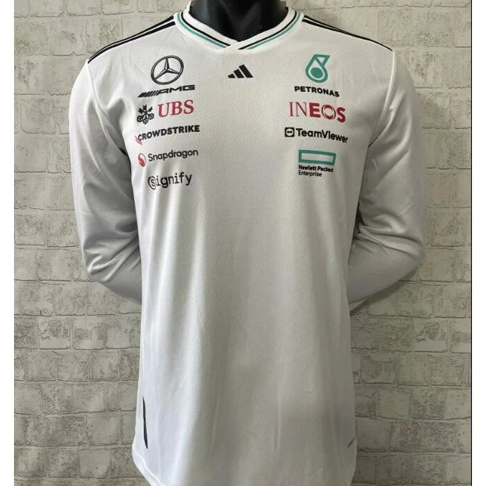 2025 Mercedes Team Wear Long Tee